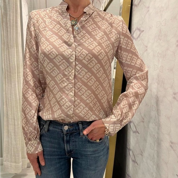 NEW LAMAND gia blouse in amanda print x small - Picture 10 of 10